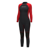Women's 3mm Long Sleeve Trousers Back Zipper Thickened Thermal Rubber Wet Suit