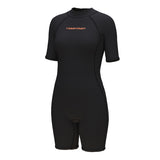 Women's 3mm Short Sleeve Shorts One-Piece Wetsuit