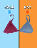 Temperature Sensitive Water Color Changing Bikini Standard Size Sexy Swimsuit