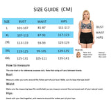 Floral Plus Size Boxer High Waist Bikini Swimsuit