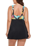 FULLFITALL - Multi Lace-Up V-Neck Swimdress